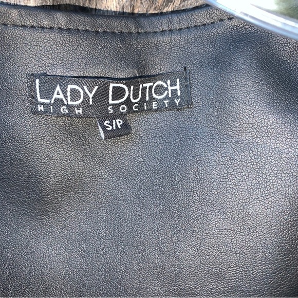 LADY Dutch Black Vest Size S - Picture 6 of 6
